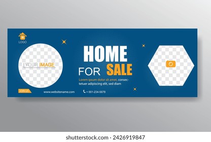 Plantilla de banner de inicio. Elementos de Diseño Web - Diseño de Encabezado. Plantilla de banner web geométrica abstracta sobre fondo gris. Banner moderno.