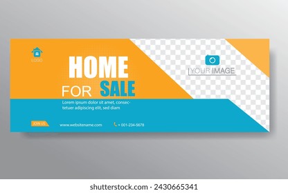 Plantilla de banner de inicio. Elementos de Diseño Web - Diseño de Encabezado. Plantilla de banner web geométrica abstracta sobre fondo gris. Banner moderno.