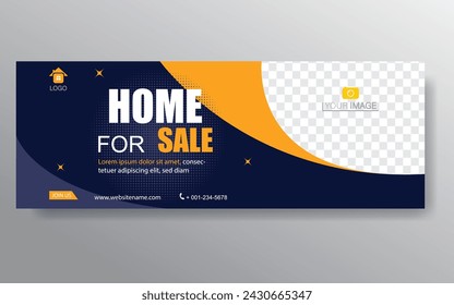Plantilla de banner de inicio. Elementos de Diseño Web - Diseño de Encabezado. Plantilla de banner web geométrica abstracta sobre fondo gris. Banner moderno.