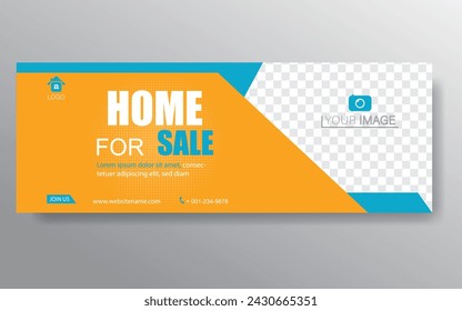 Plantilla de banner de inicio. Elementos de Diseño Web - Diseño de Encabezado. Plantilla de banner web geométrica abstracta sobre fondo gris. Banner moderno.