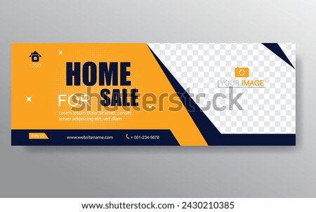 Home banner template. Web Design Elements - Header Design. Abstract geometric web banner template on grey background. Modern banner.