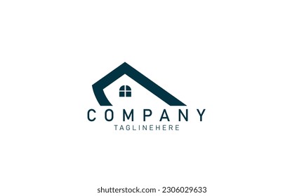Home bird logo design vector House on the beach with coconut trees and birds over the sea waves