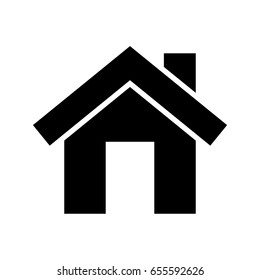 Home - Black Flat icon