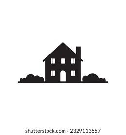 Home Black Icon logo vector 