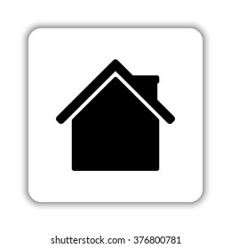 Home  - black vector icon