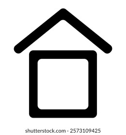 home, black, vector, icon, line, symbol, illustration, web, house, simple, sign, page, set, website, flat, online, technology, business, pictogram, isolated, button, window, social, address, interface