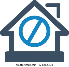 Home block icon (vector illustration)