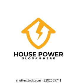 home bolt logo vector design template