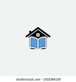 home book educations logo templet