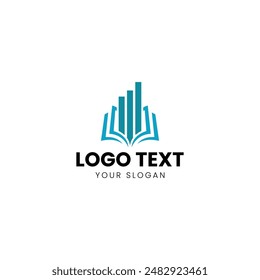 Home Book Simple Logo Design Vector