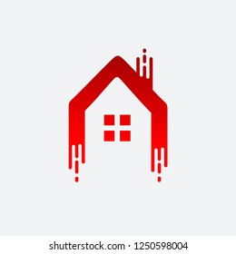 Home Brush Vector