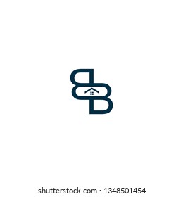 Home Builder Letter B Logo design vector