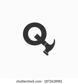 Home Builder Letter Q Logo design vector