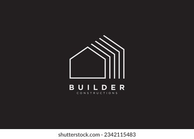 Logo und Symbol des Hausbauers