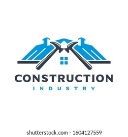 Home and building construction logo design