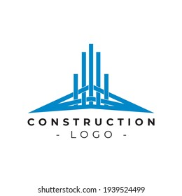 home and building construction logo vector
