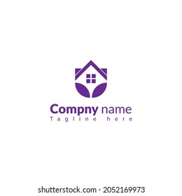 Home Building Construction Real estate Logo Design, build, building, construction, developer, development, garden