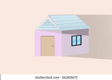 home building design on background