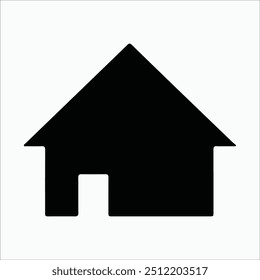 Home Building icon, home icon and Stay Home logo Concept icon vector illustration.