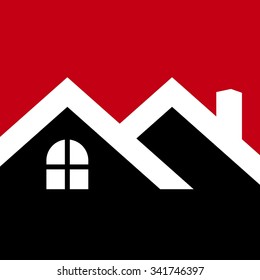 Home Building Landscape Logo template