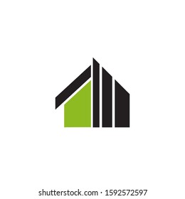 Home building logo design inspiration vector illustration template