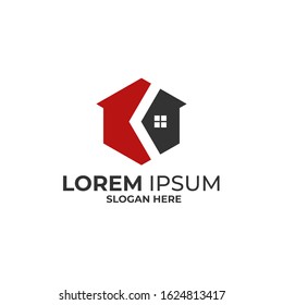 Home building logo, homes logo vector
