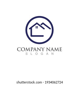 Home building  logo and symbol