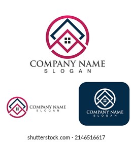 Home and building logo and symbol 