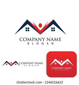 Home and building logo and symbol 