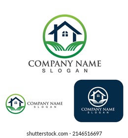 Home and building logo and symbol 