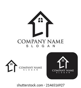Home and building logo and symbol 