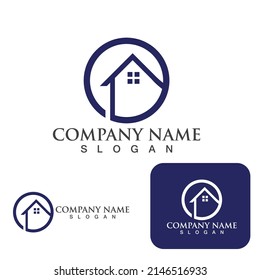 Home and building logo and symbol 