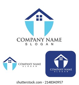 Logo y símbolo del hogar y de la construcción 
