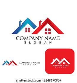 Logo y símbolo del hogar y de la construcción 