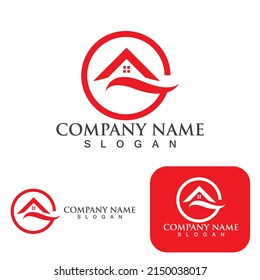 Home and building logo and symbol 