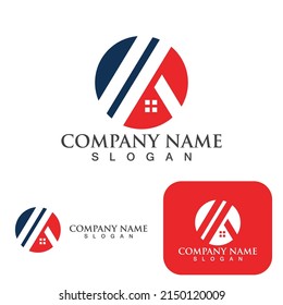 Home and building logo and symbol 