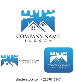 Logo y símbolo del hogar y de la construcción 