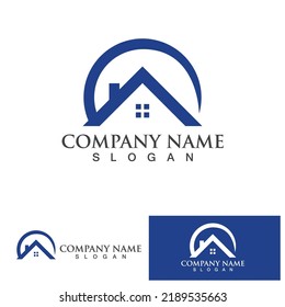 Home and building logo and symbol 