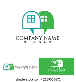 Home and building logo and symbol 