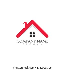 Home and building logo and symbol vector