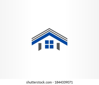 Plantilla de logotipo de inicio y construcción