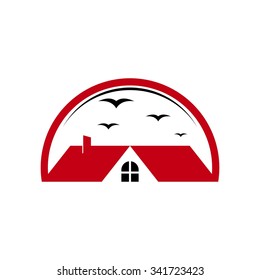 Home Building Logo Template
