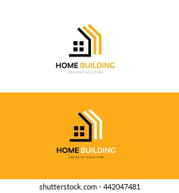 Home Building Logo Template