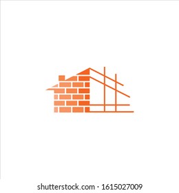 home building logo vector template