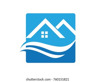 Home Building logos Template vector