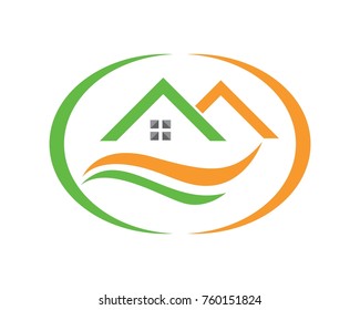 Home Building logos Template vector