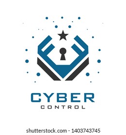 Home building security logo design