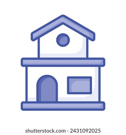 Home building vector design isolated on white background