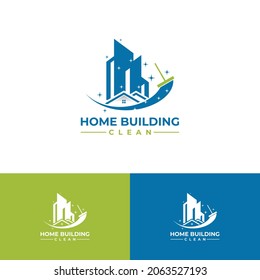 Home and Buildings  clean logo design real estate vector icon illustration design