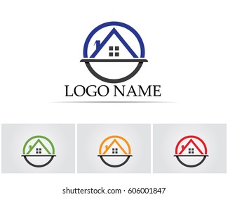 Home and buildings logo